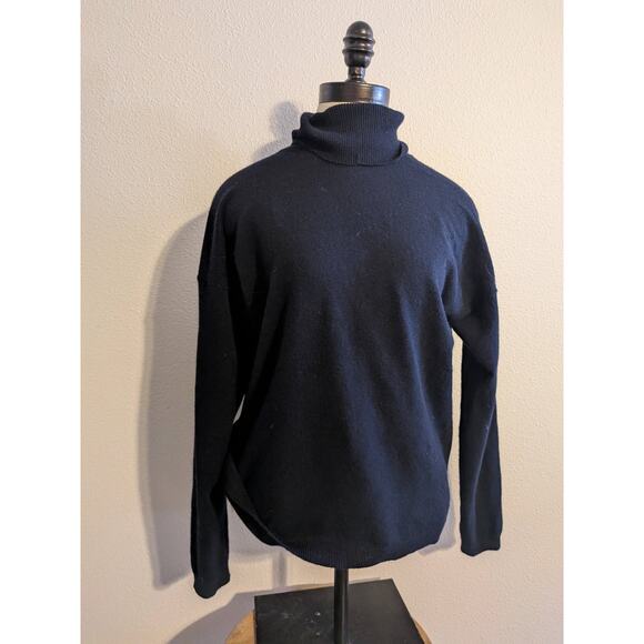 Vince cashmere black turtleneck sweater size S - Picture 1 of 7